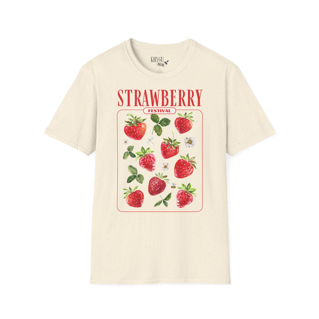 „Strawberry Festival“ unisex marškinėliai