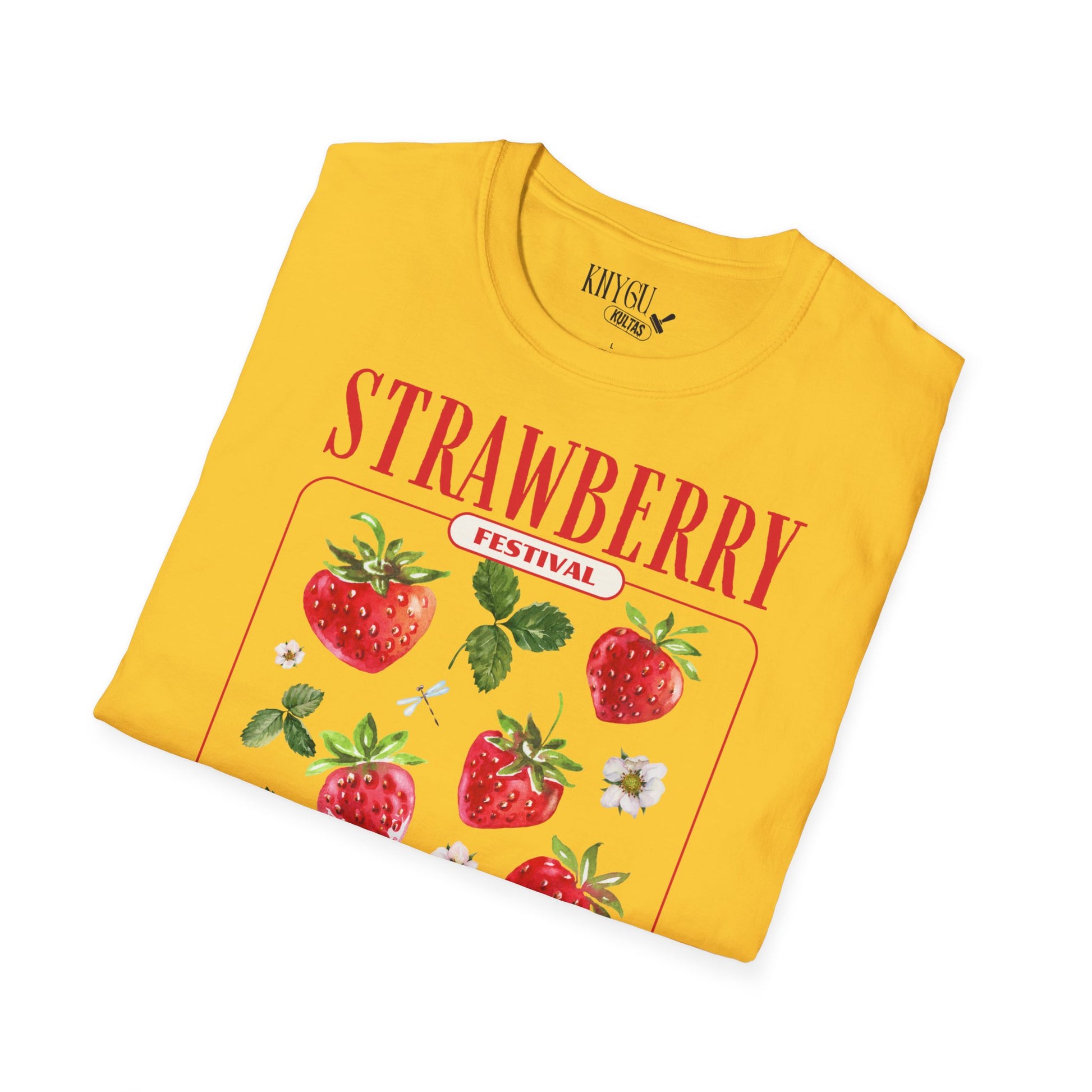 „Strawberry Festival“ unisex marškinėliai