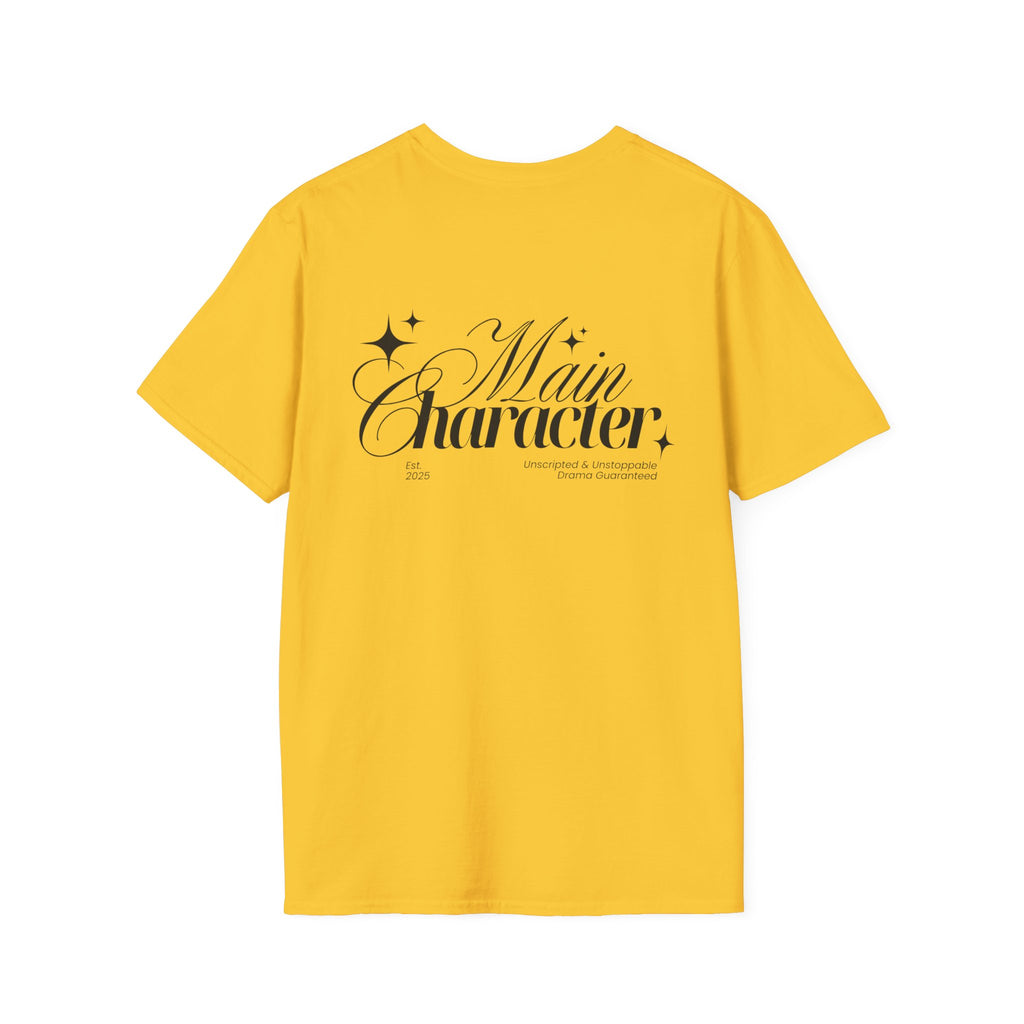 „Main Character“ unisex marškinėliai