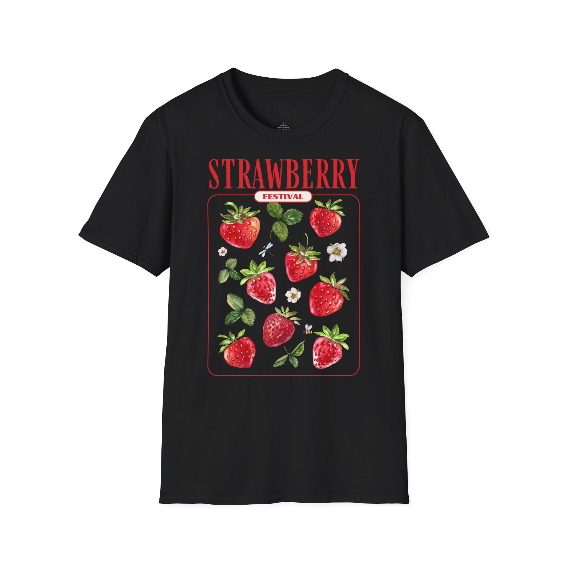 „Strawberry Festival“ unisex marškinėliai