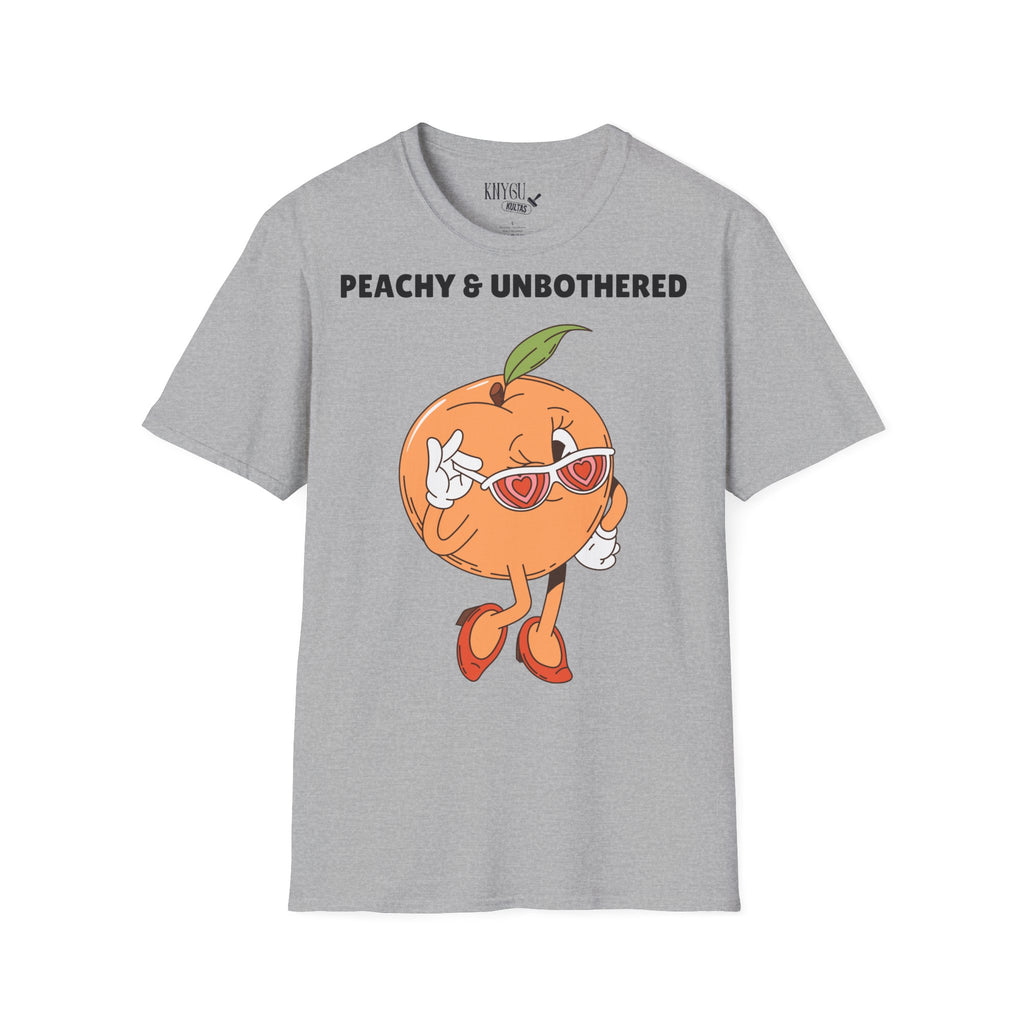 „Peachy & Unbothered“ marškinėliai