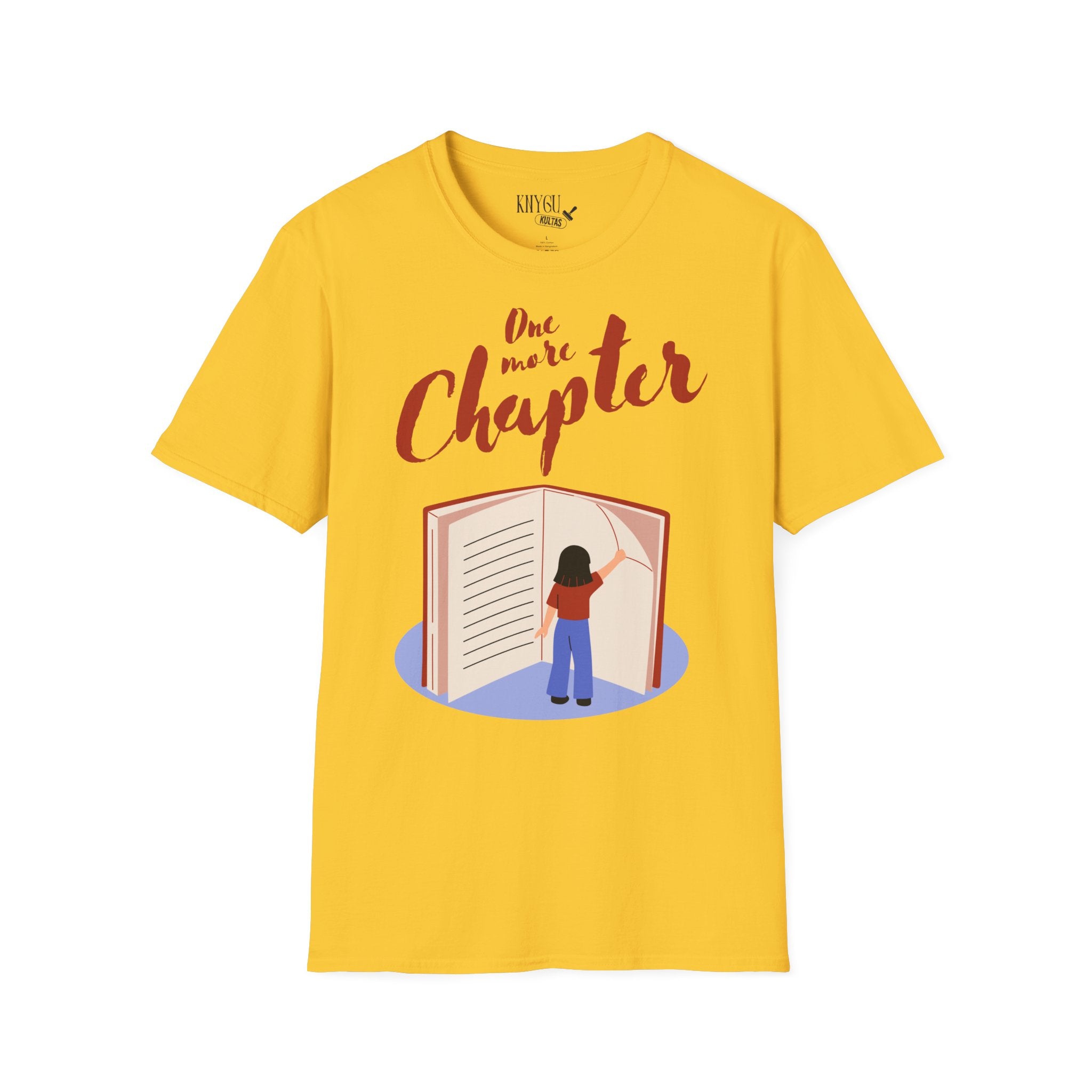 „One More Chapter“ unisex marškinėliai