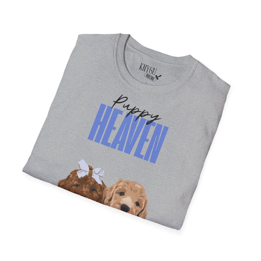 „Puppy Heaven“ unisex marškinėliai